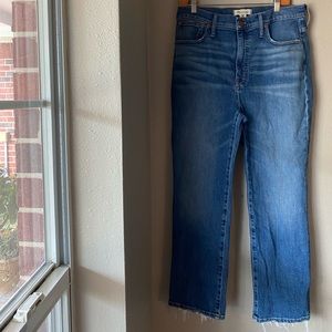 MADEWELL SLIM DEMI BOOT JEANS SIZE 31 UNWORN